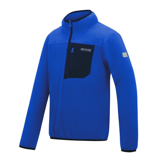 Regatta Kinderen Frankie Halve Rits Fleece Top (Olympische Blauw) - Image 3