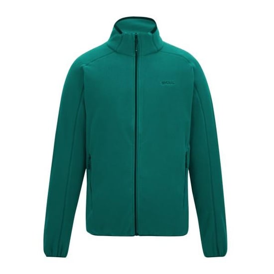 Regatta Mens Hadfield Full Zip Fleece Jacket (Mediterranean Green) - Image 1