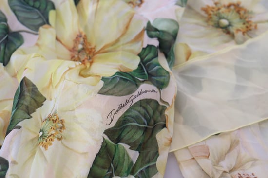 Floralprint Silk Midi Dress - Image 6