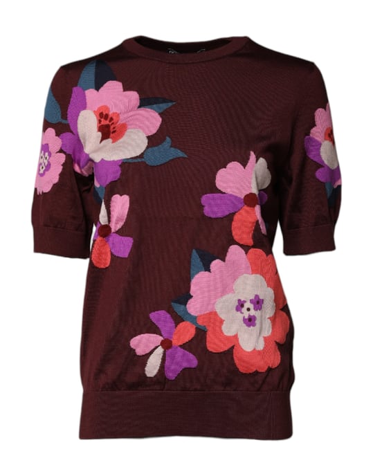 Blommigt Broderad Tröja - Image 2