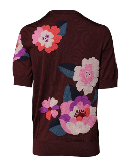 Blommigt Broderad Tröja - Image 4