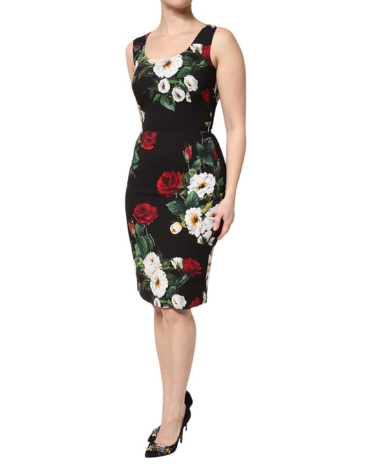 Floral Sheath Dress - Image 3