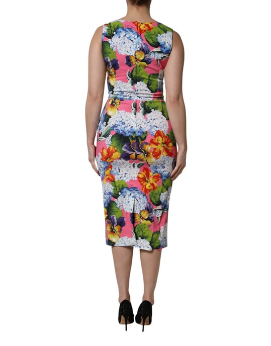 Bloemenprint Midi-jurk - Image 4