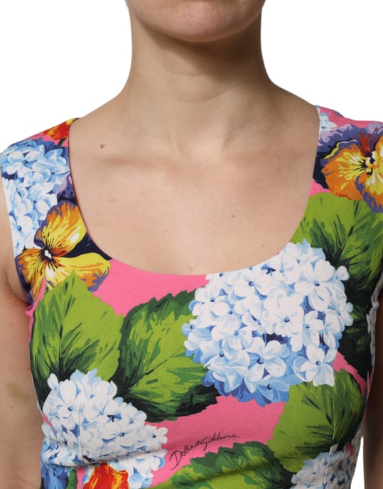Bloemenprint Midi-jurk - Image 5