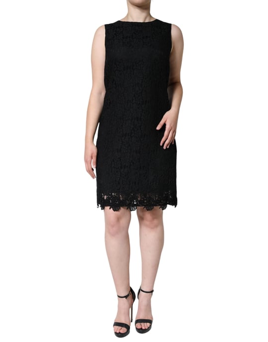 Kanten Sheath Jurk Mouwloos Boothals - Image 2