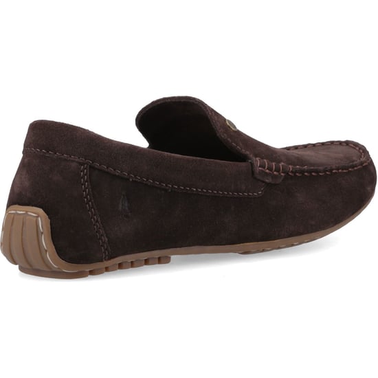 Hush Puppies Ralph Suède Leren Heren Bruine Instappers - Image 2