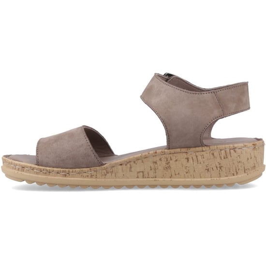 Hush Puppies Ellie Leather Women's Fossil Sandals - Image 4
