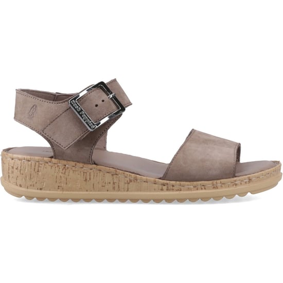 Hush Puppies Ellie Leather Women's Fossil Sandals - Image 5
