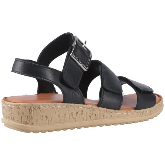 Hush Puppies Eliana Sandal Läder Dam Svarta Sandaler - Image 2
