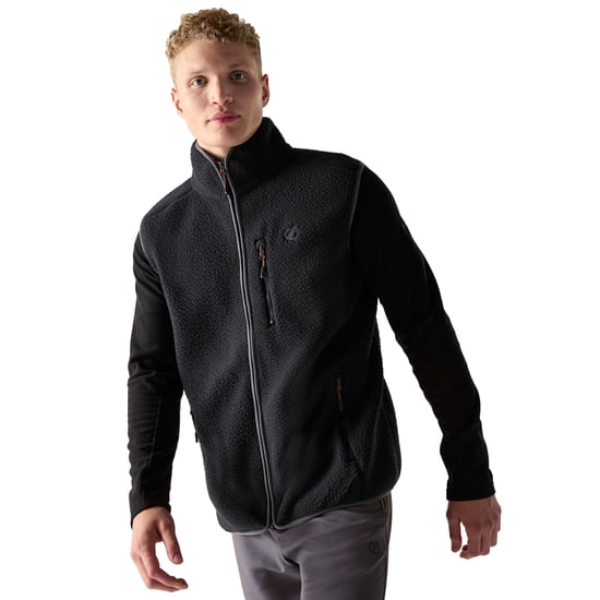 Dare 2B Heren Camber Fleece Body Warmer (Zwart) - Image 5