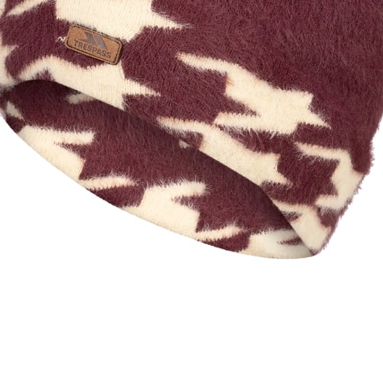 Trespass Dames/Dames Toffy Omkeerbare muts (Mulberry) - Image 2