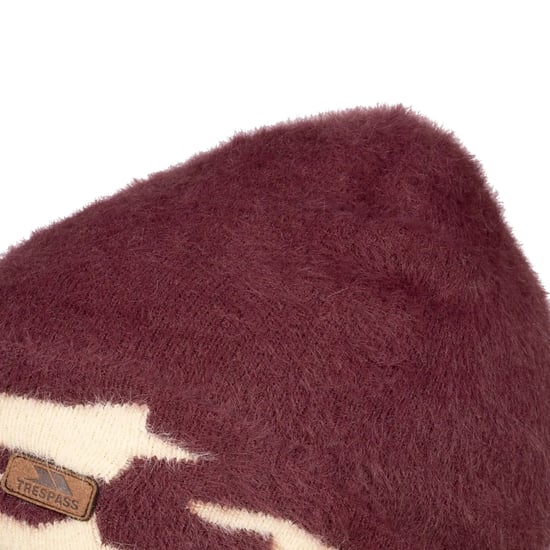 Trespass Dames/Dames Toffy Omkeerbare muts (Mulberry) - Image 3