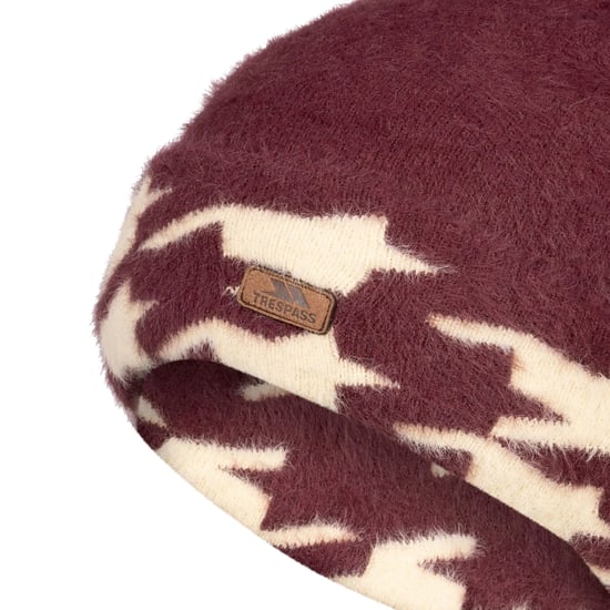 Trespass Dames/Dames Toffy Omkeerbare muts (Mulberry) - Image 4