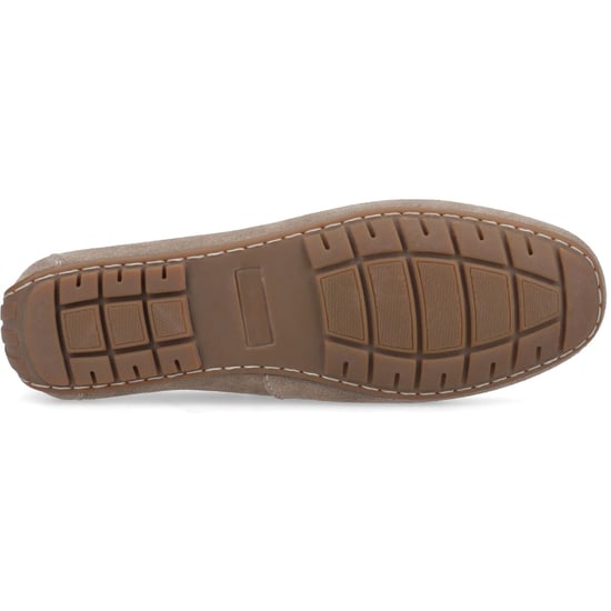 Hush Puppies Reuben Boat Shoe Suede Men's Taupe Boat Shoes - Image 3