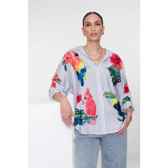 Geisha Blouse light blue - Image 4