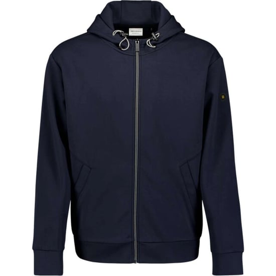 No Excess Sweater full zipper hooded interloc night - Image 3