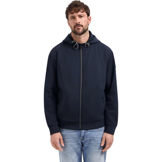 No Excess Sweater full zipper hooded interloc night - Image 6