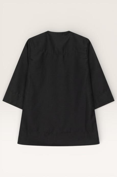 Barn Pojkar Svart Baby Ramadan Marockansk Thobe Morgonrock Emiratisk Eid Jubba LFS-B-TT001 - Image 3
