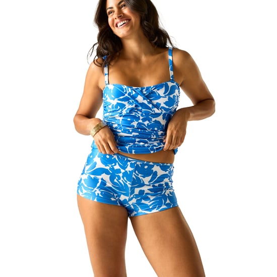 Regatta Dames Aceana Fleur Bloom Bikini Shorts (Blauw) - Image 4