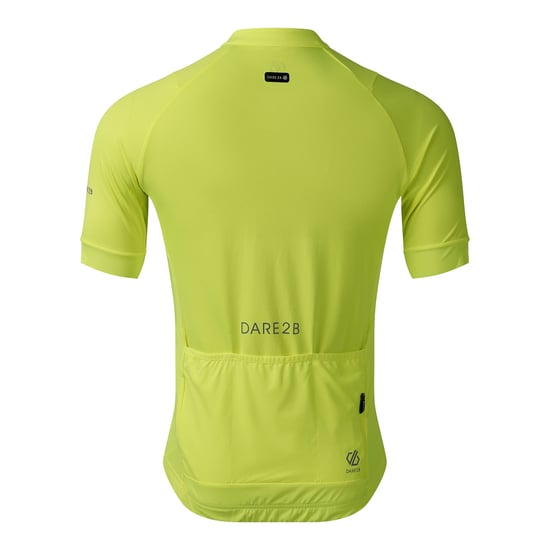 Dare 2B Heren Lightning Korte Mouwen Fietsshirt (Fluo Geel) - Image 2