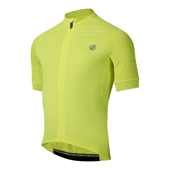 Dare 2B Heren Lightning Korte Mouwen Fietsshirt (Fluo Geel) - Image 3