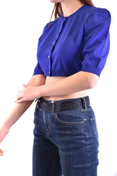 Cropped Cardigan Short Sleeve - Image 3