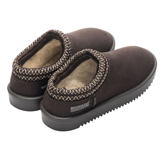 Regatta Kinderen Risley Waterproof Muiltjes (Chocolade) - Image 2