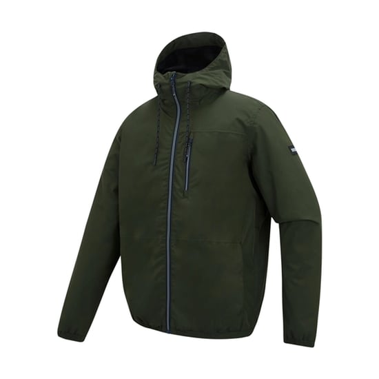 Regatta Mens Shorebay Waterproof Jacket (Dark Khaki/Black) - Image 3