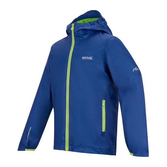 Regatta Kinder Waterdichte Shelljack (Olympian Blauw) - Image 3