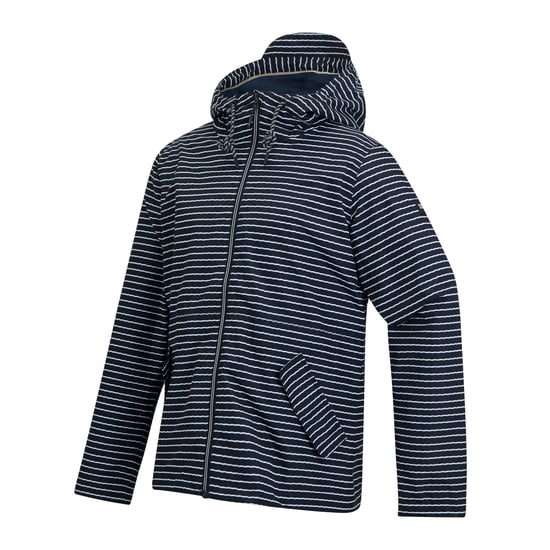 Regatta Womens/Ladies Bayletta Contrast Striped Waterproof Jacket (Navy/White) - Image 3