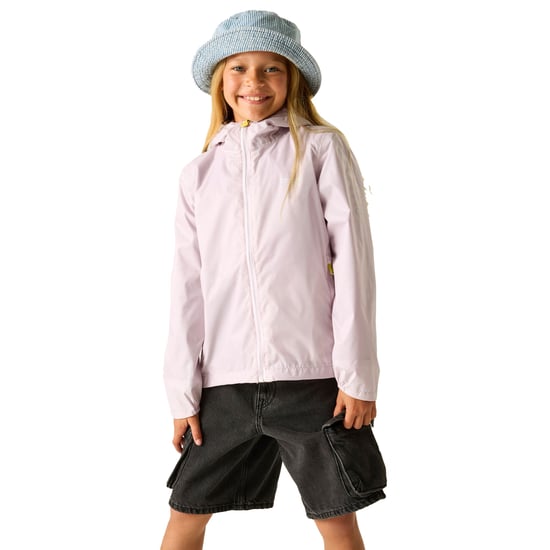 Regatta Kinderen Waterdichte Shelljack (Roze Mist) - Image 4