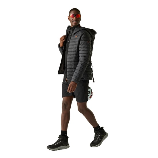 Dare 2B Mens Air Lite Baffled Padded Jacket (Black) - Image 5