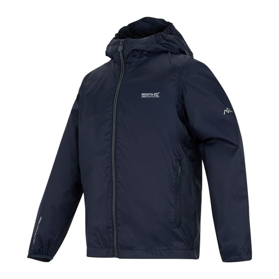 Regatta Kinderen Waterdichte Shelljack (Marineblauw) - Image 3