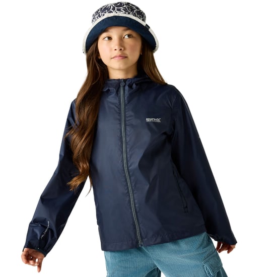 Regatta Kinderen Waterdichte Shelljack (Marineblauw) - Image 4
