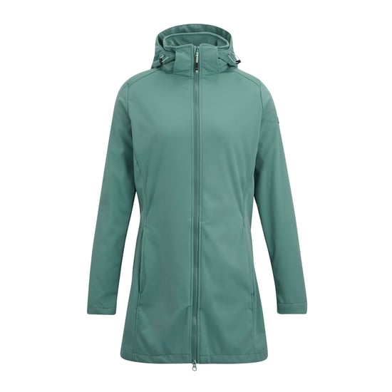 Regatta Womens/Ladies Carisbrooke Softshell Waterproof Jacket (Ivy Moss) - Image 1
