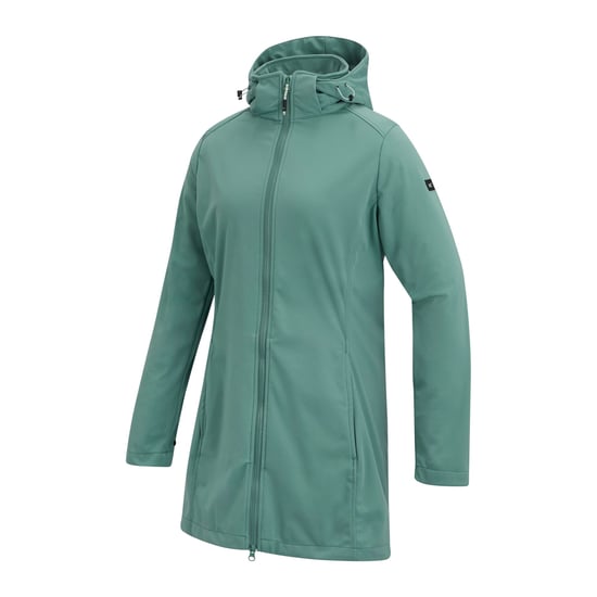 Regatta Womens/Ladies Carisbrooke Softshell Waterproof Jacket (Ivy Moss) - Image 3