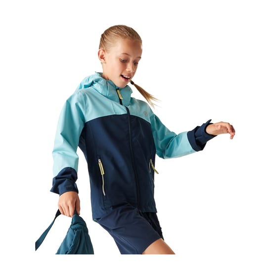 Dare 2B Kinderen Ontdek III Waterdichte Jas (Noordse Blauw) - Image 4