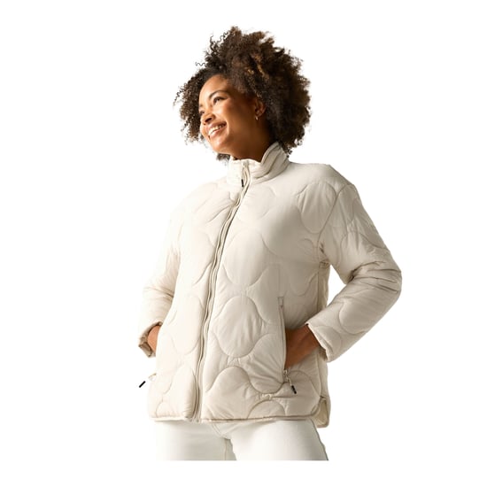 Regatta Womens/Ladies Carlotte Quilted Padded Jacket (Light Vanilla) - Image 4