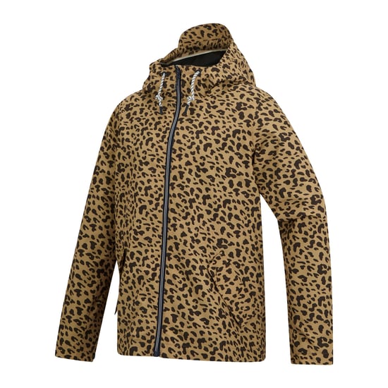 Regatta Womens/Ladies Bayletta Leopard Print Waterproof Jacket (Multicoloured) - Image 3