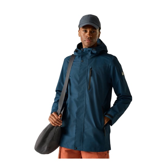 Regatta Mens Daledon Waterproof Shell Jacket (Moonlight Denim) - Image 4