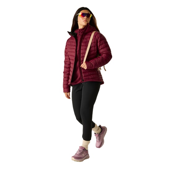 Dare 2B Dames Air Lite Baffled Jacket (Tibetaans Rood) - Image 4