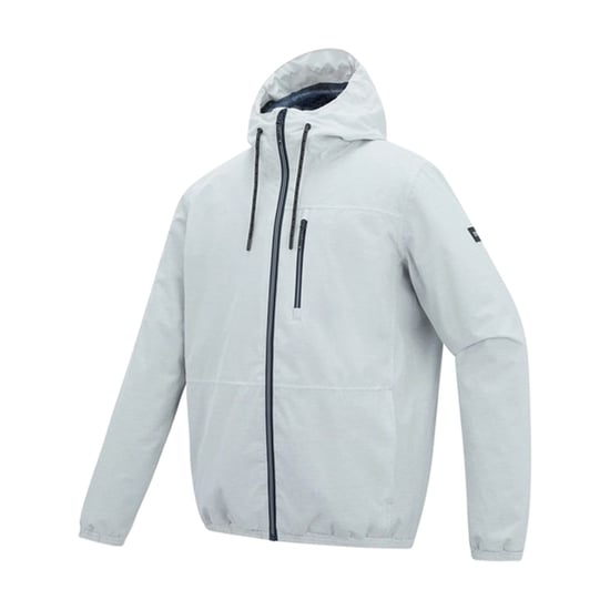 Regatta Mens Shorebay Waterproof Jacket (Silver Grey) - Image 3