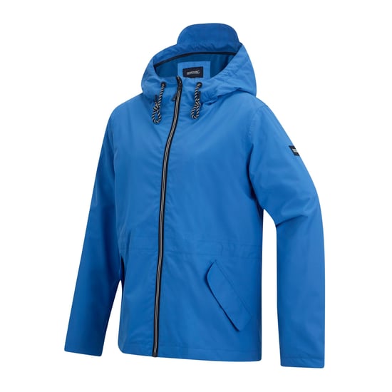 Regatta Dames Bayletta Grid Distress Waterdichte Jas (Sonic Blauw) - Image 3