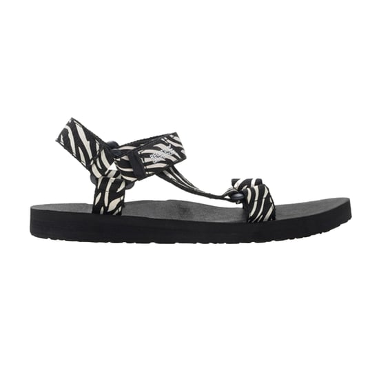 Regatta Dam Zebra Tryck Sandaler (Svart/Vit) - Image 3