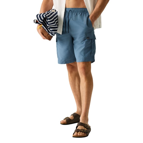 Regatta Heren Blanmont Badshorts (China Blauw) - Image 4