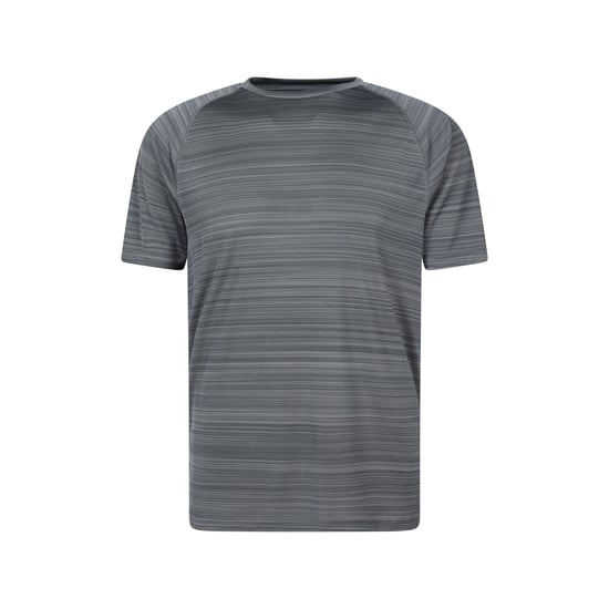 Mountain Warehouse Unisex Volwassen Stripe IsoCool T-Shirt (Koolstof) - Image 1