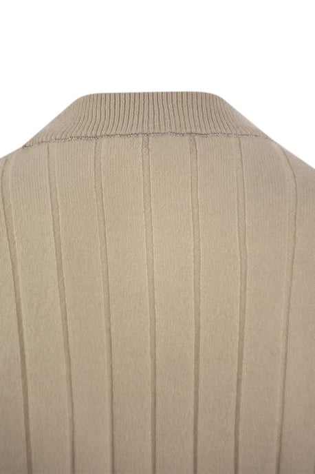 Kasjmier V-hals Trui met Ketting - Image 4