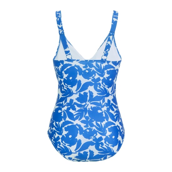 Regatta Dames Baylenne Fleur Bloom Eendelig Zwembadpak (Blauw) - Image 2