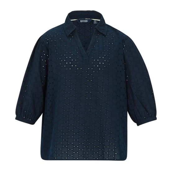 Regatta Womens/Ladies Nofino Stripe Shirt (Skyway) - Image 1
