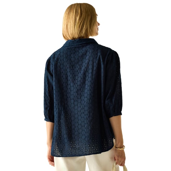 Regatta Womens/Ladies Nofino Stripe Shirt (Skyway) - Image 4